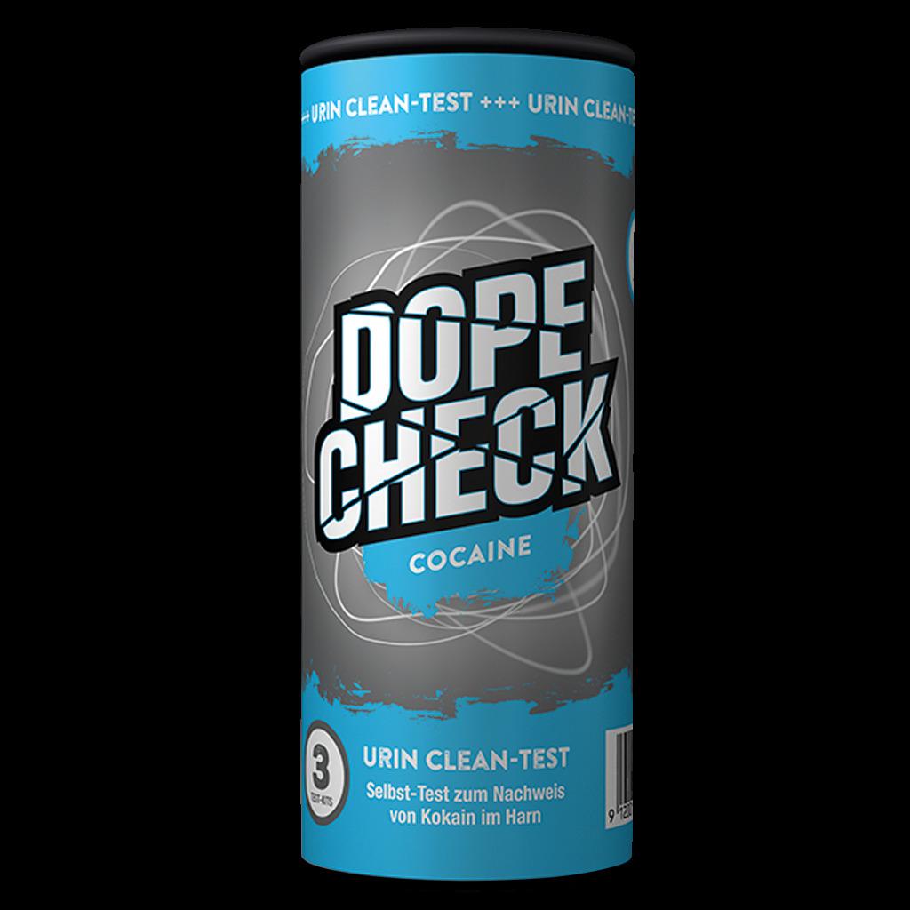 DOPE-CHECK Urin Clean-Test Cocaine, Cut-off 300 ng/ml, 3 pcs