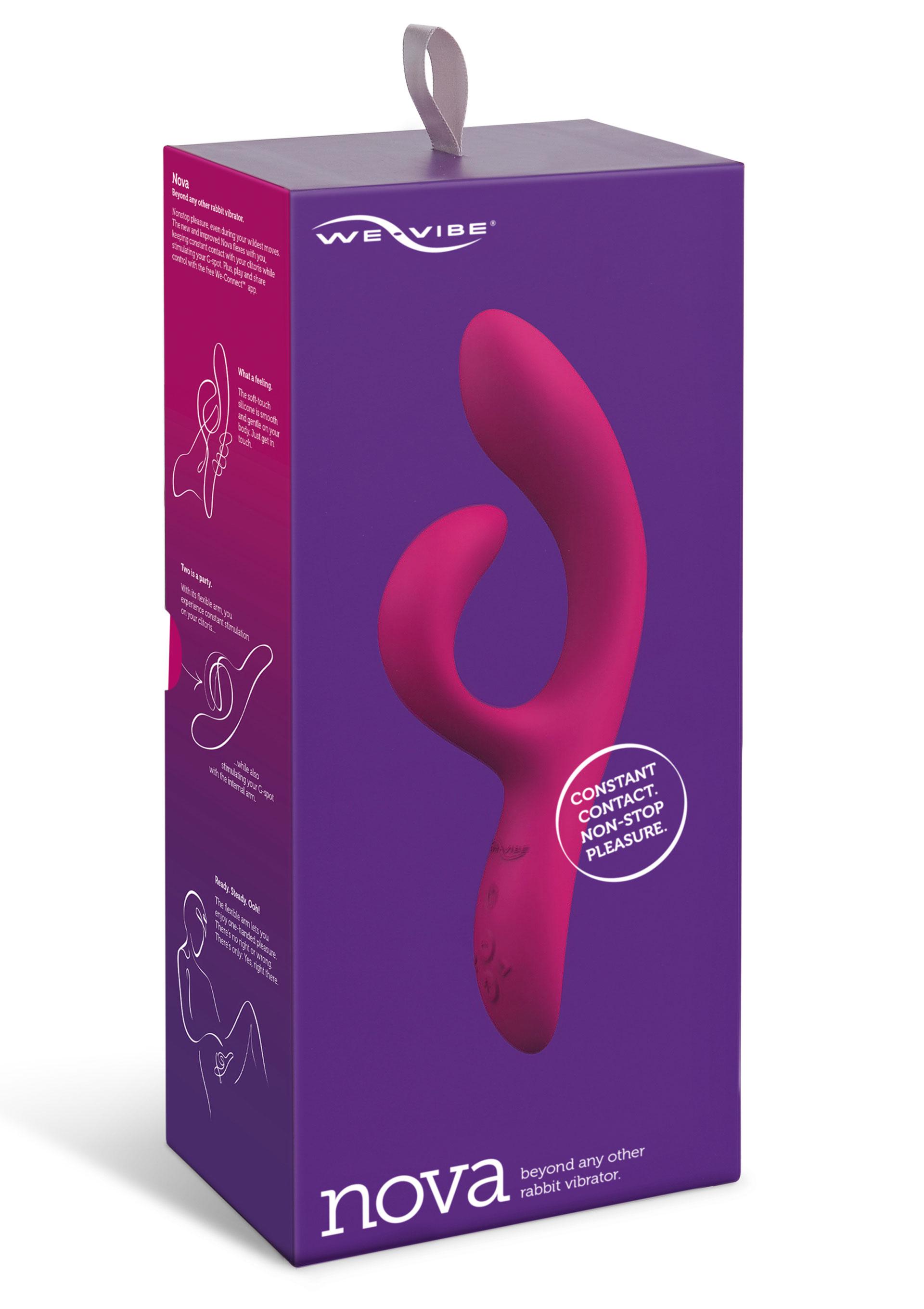 We-Vibe Nova 2 Vibrator, 22 cm, Pink