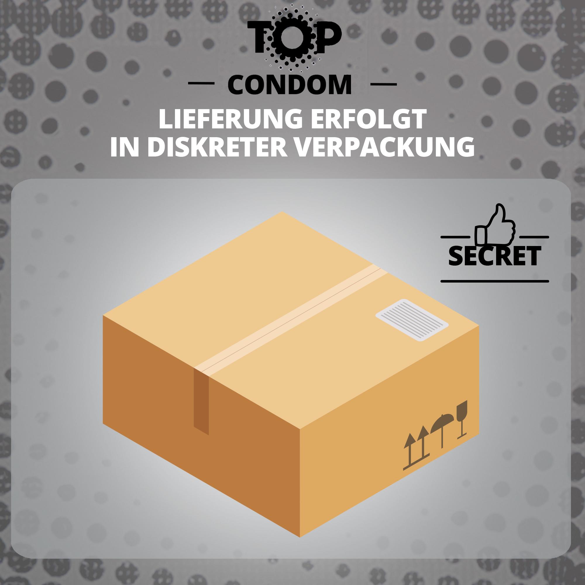 TOP Condoms XXL: Big Bang - XXL, Packs of 100