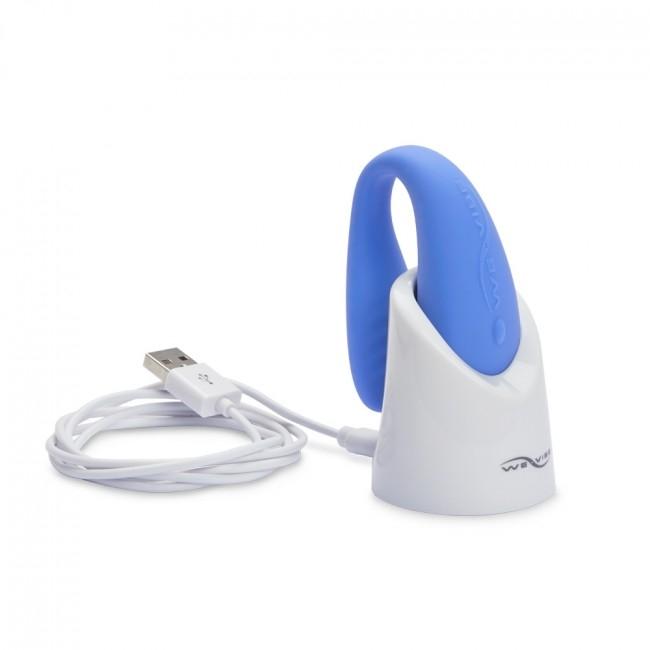 We-Vibe Match Couples Vibrator, Blue, 7,5 cm