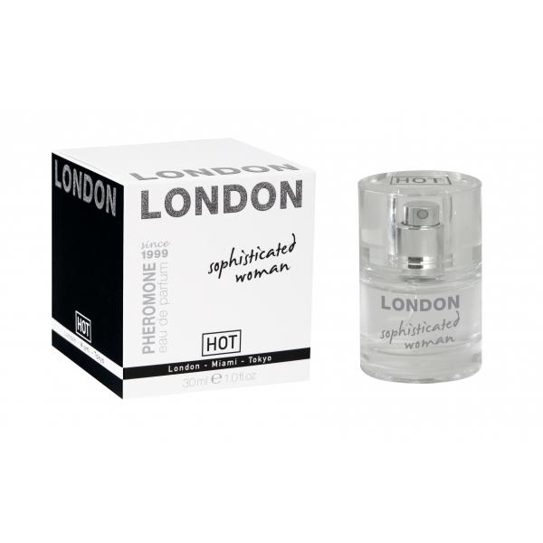 HOT PHEROMONE LONDON, Eau de Parfum for Sophisticated Women, 30 ml (1,0 fl.oz.)
