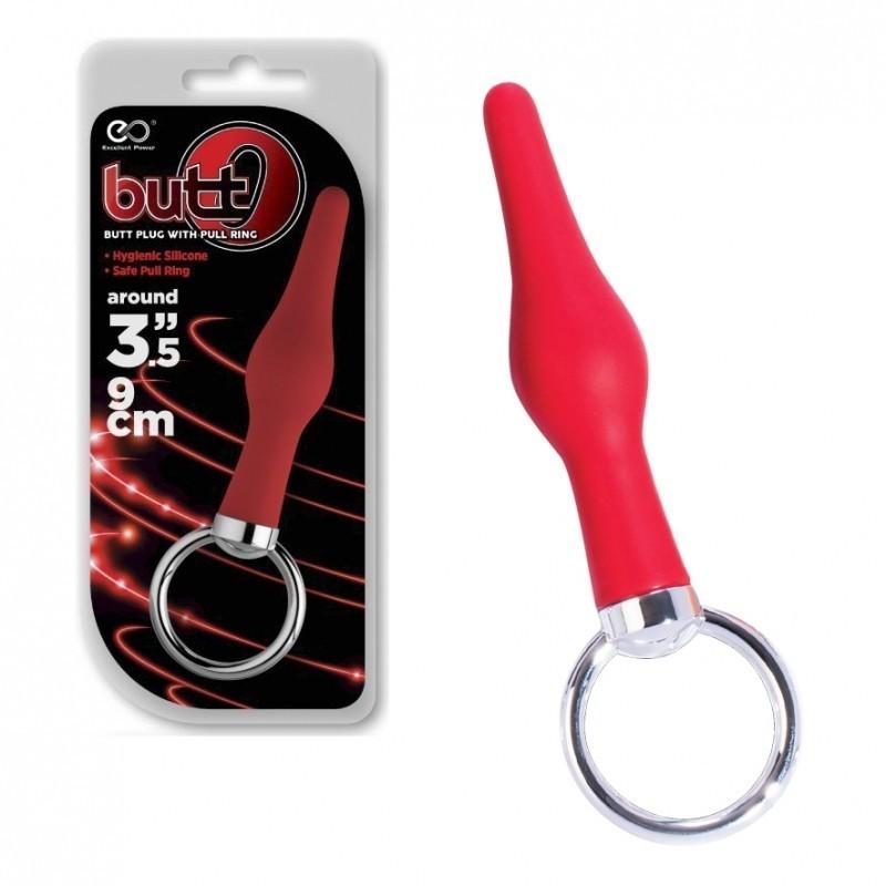 Butt O - 3.5" Red Plug