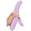 Sweet Smile Thrusting Pearl Vibrator, 24 cm, Purple