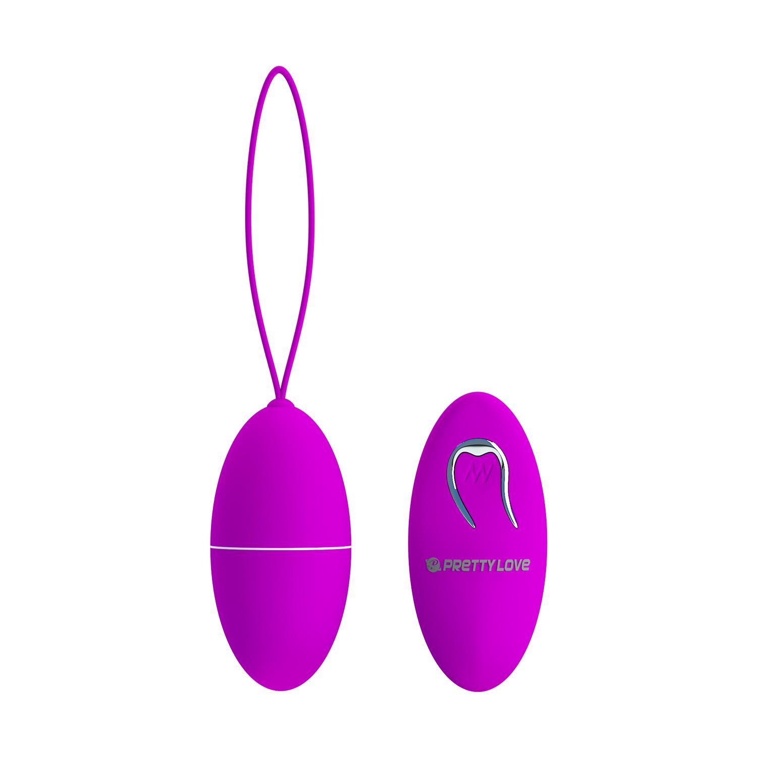 PRETTY LOVE - Joanne, Remote control, 12-function vibration, bullet by 2AAA batteries operated, remote by 1 AAA battery operated L:71mm ':35mm
