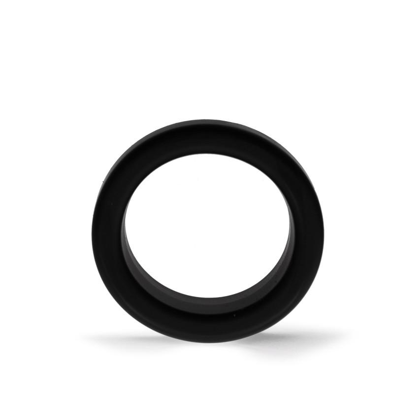 RudeRider Ball Stretcher Liquid Silicone 40mm, Black