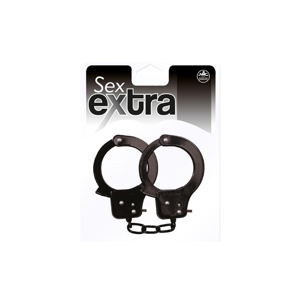 NMC Sex Extra Metal Cuffs, Black
