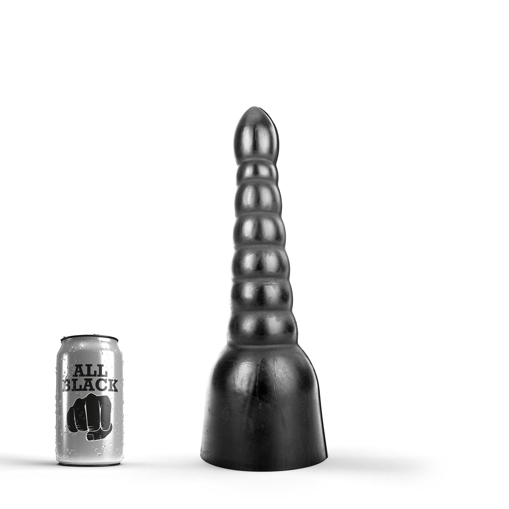 All Black Butt Plug Bole, 31 cm