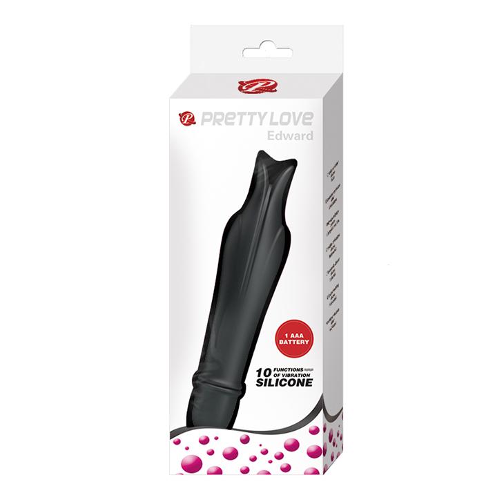 PRETTY LOVE - Edward, 10 Functions of vibration, 1 AAA battery, silicone, waterproof L:145mm ':29mm PRETTY LOVE - Edward, 10 Functions of vibration, 1 AAA battery, silicone, waterproof L:145mm ':29mm