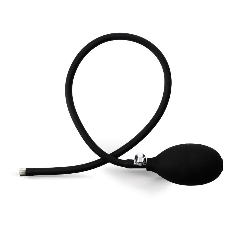 RudeRider Inflatable Butt Plug Black RudeRider Inflatable Butt Plug Black