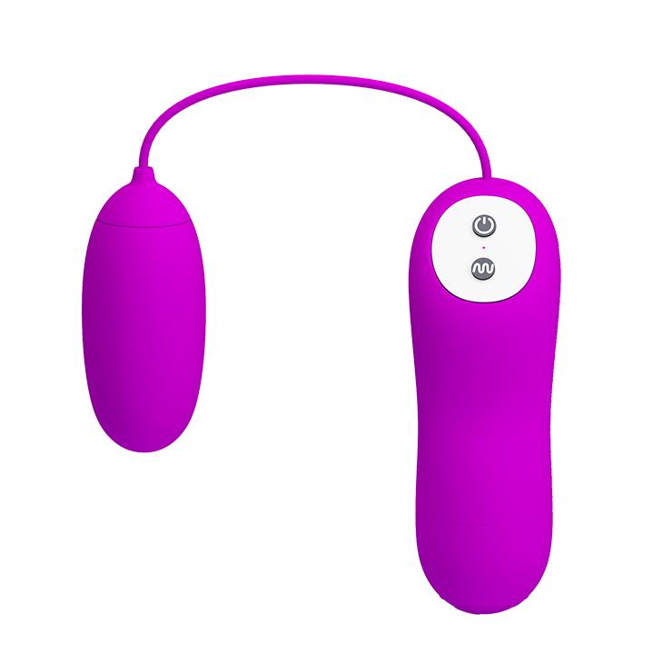 PRETTY LOVE - Eunice, 12-functions of vibration,  silicone , 2AAA batteries ':27mm   L:60mm