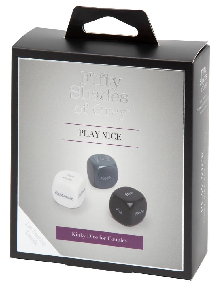 Fifty Shades of Grey Play Nice - Kinky Dice for Couples