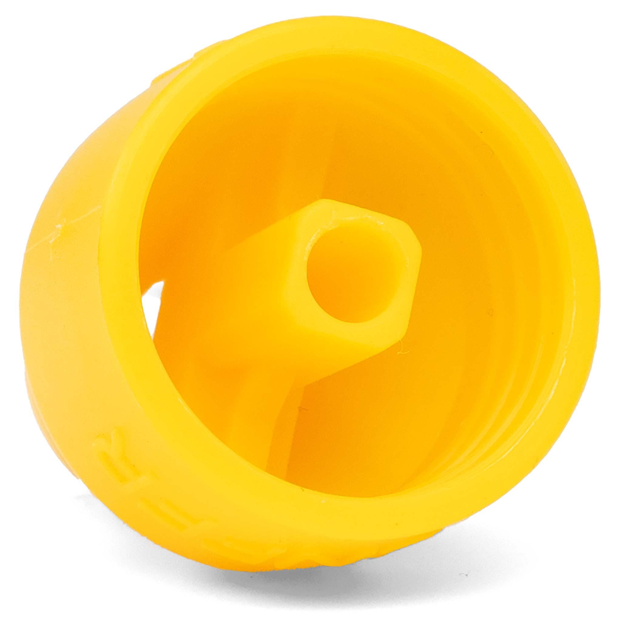 XTRM Solo Small Sniffer, Poppers Inhaler for Most Bottles, Ø 2 cm, Yellow