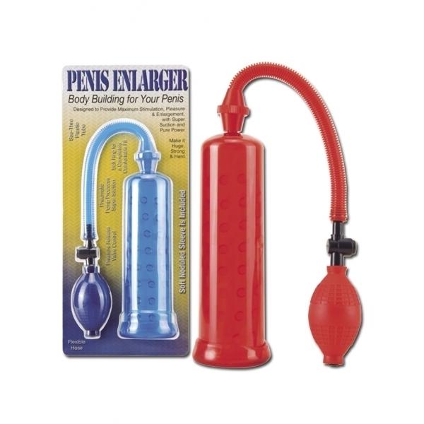 Penis Enlarger Pump, Red, 20 cm