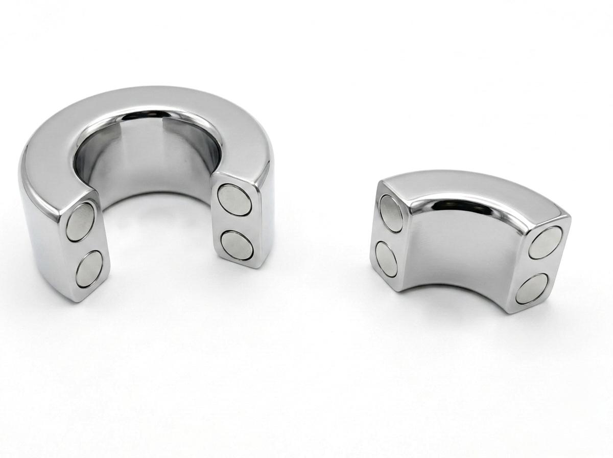 KIOTOS Steel Magnetic Ball Stretcher, Length - 3cm, Diameter - 3,5cm