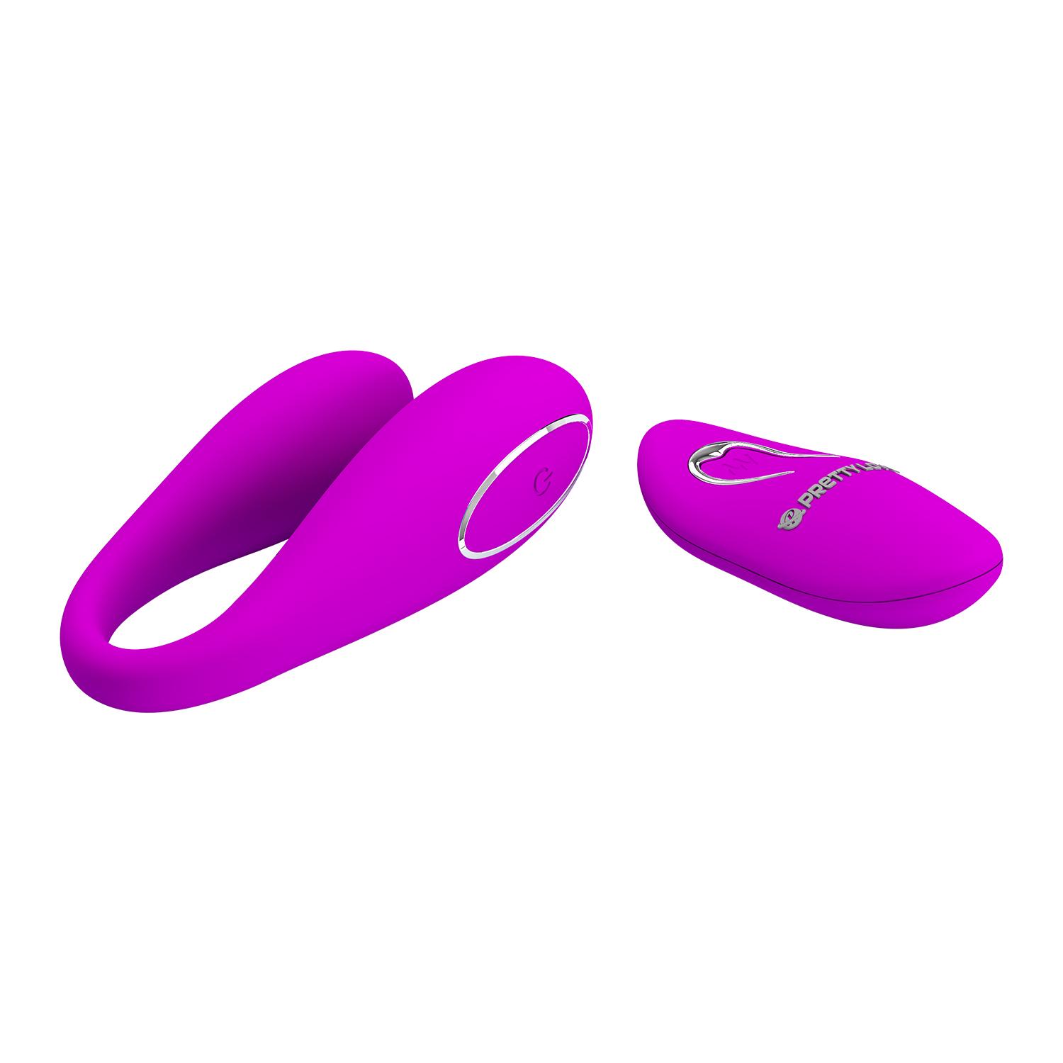 PRETTY LOVE - Algernon, Remote control, C type vibration, flexible structure, desgin for couple pleasure, rechargeable stimulator, remote by 1 AAA ': 31/27 mm
L: 96 mm