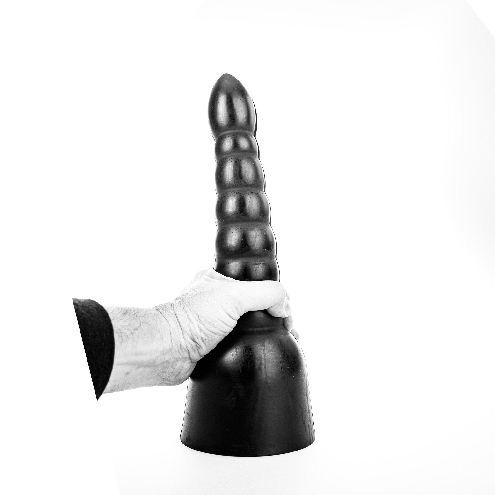 All Black Butt Plug Bole, 31 cm