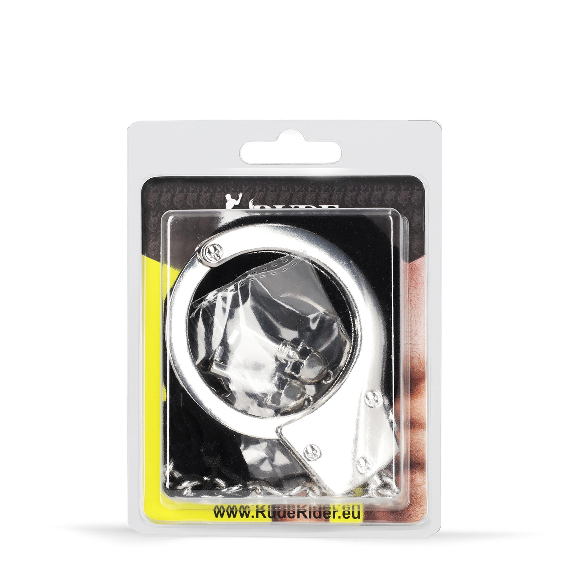 Rude Rider Hand Cuffs with Keys Zinc Alloy