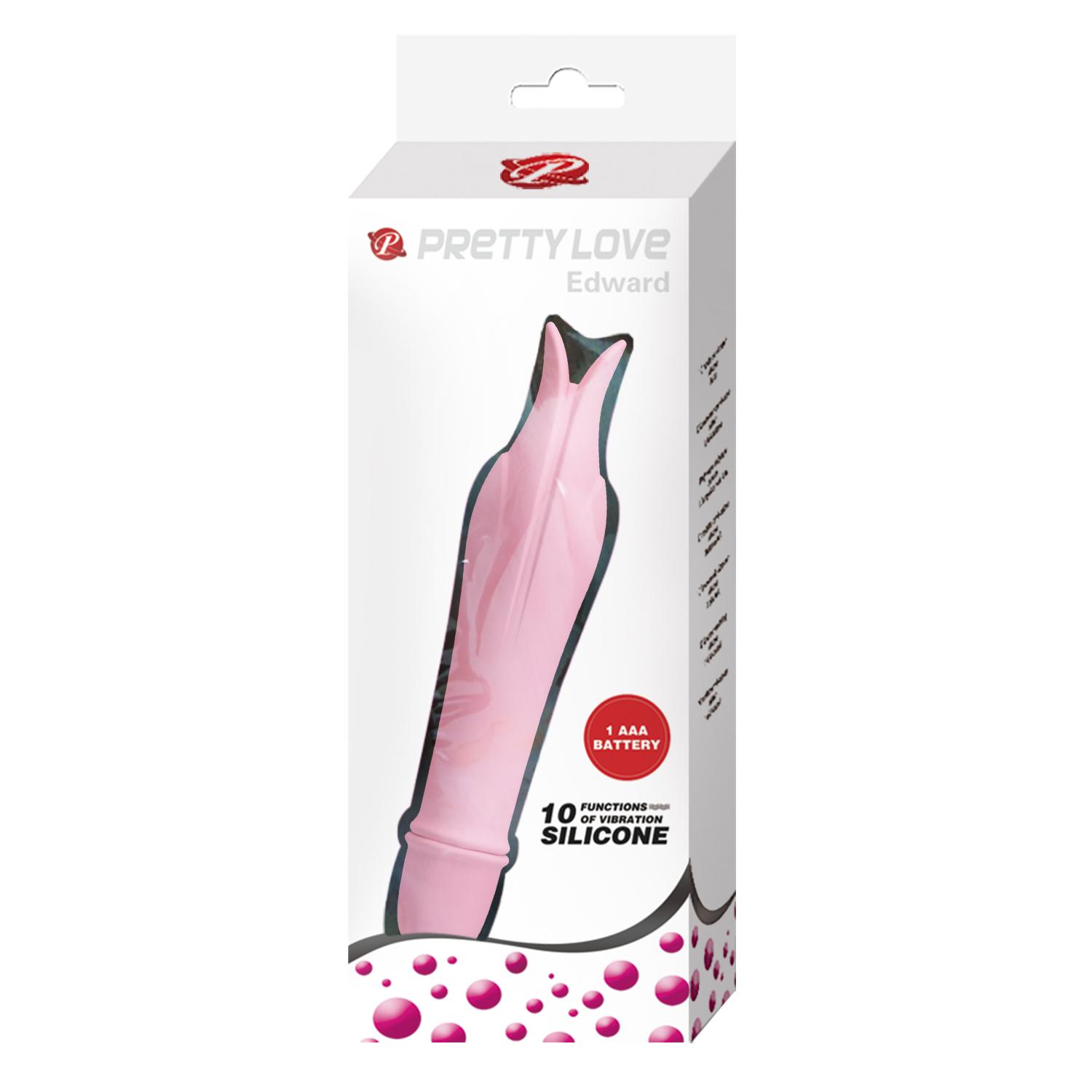 PRETTY LOVE - Edward, 10 Functions of vibration, 1 AAA battery, silicone, waterproof L:145mm ':29mm PRETTY LOVE - Edward, 10 Functions of vibration, 1 AAA battery, silicone, waterproof L:145mm ':29mm