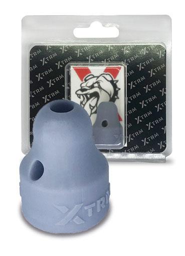 XTRM Solo Small Sniffer, Poppers Inhaler for Most Bottles, Ø 2 cm, Grey