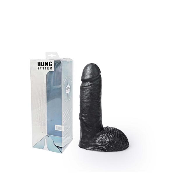 Hung System Dildo Marcel, 17,5 cm, Black Hung System Dildo Marcel, 17,5 cm, Black