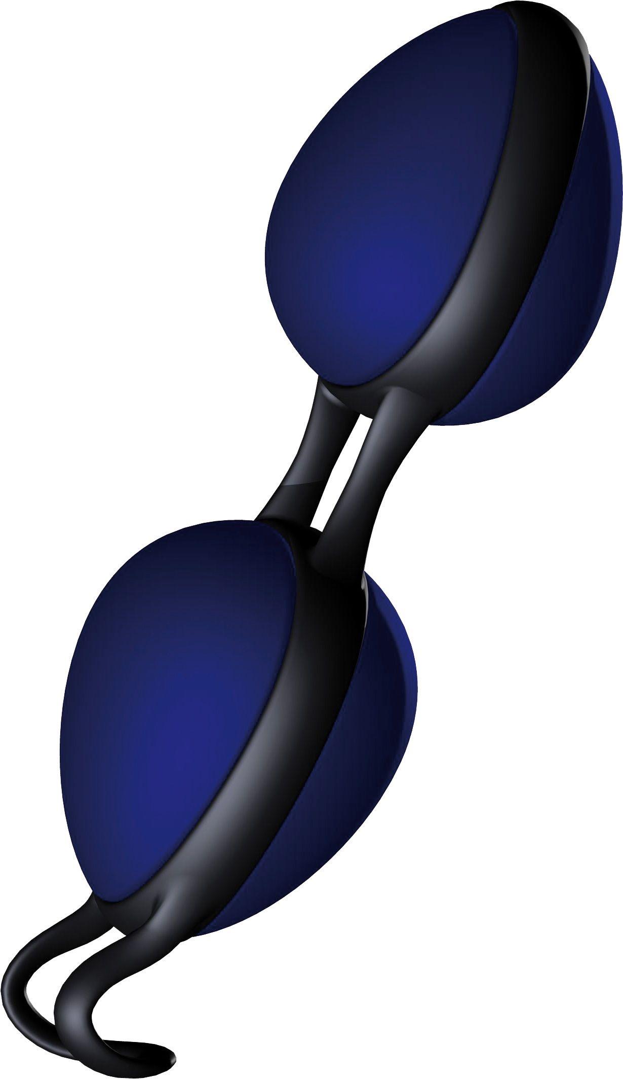 Joyballs Secret Love Balls, Blue/Black, 11,4 cm