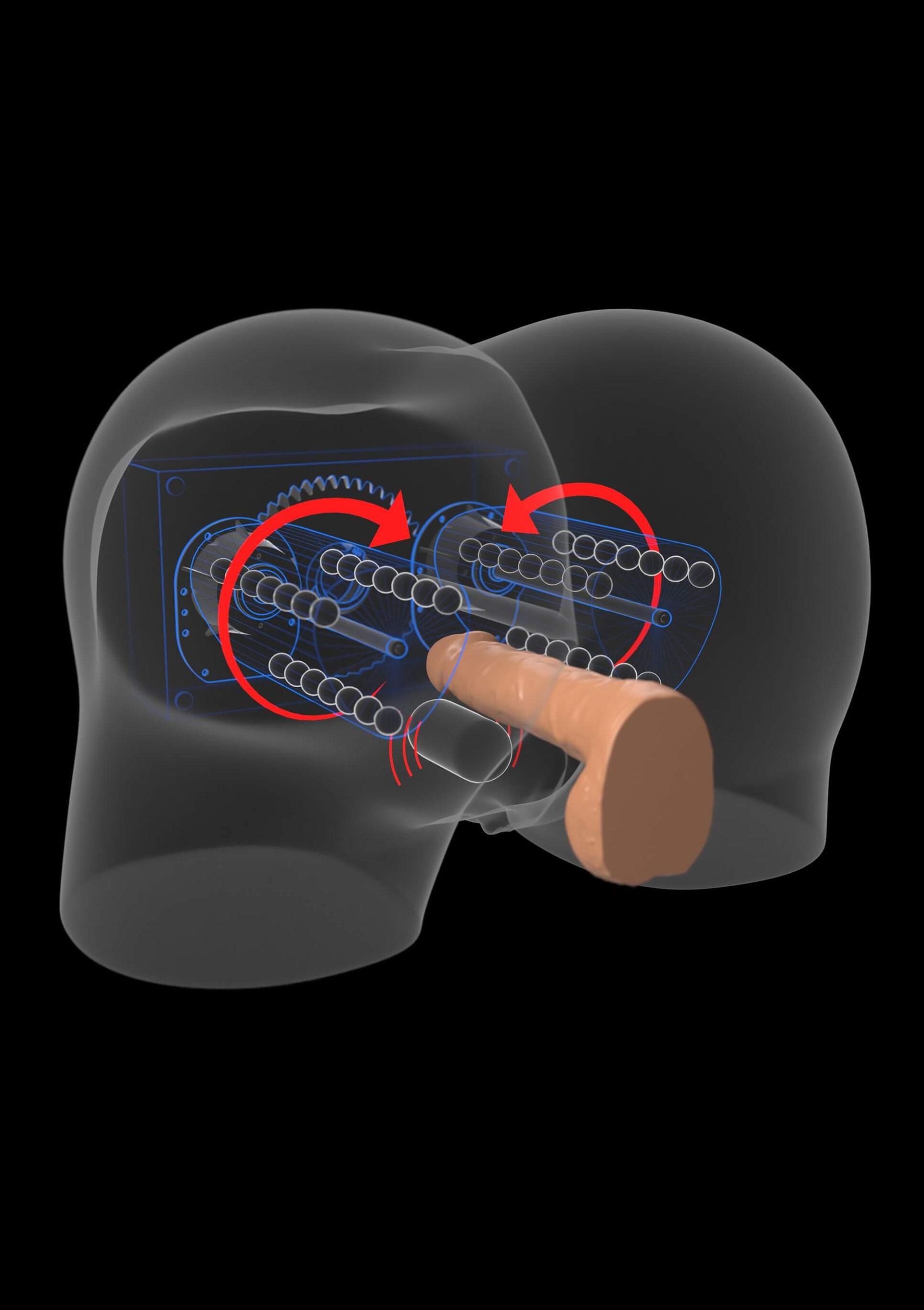 PDX Elite Milk Me Silly Vibrating Masturbator, 31 cm, Flesh PDX Elite Milk Me Silly Vibrating Masturbator, 31 cm, Flesh