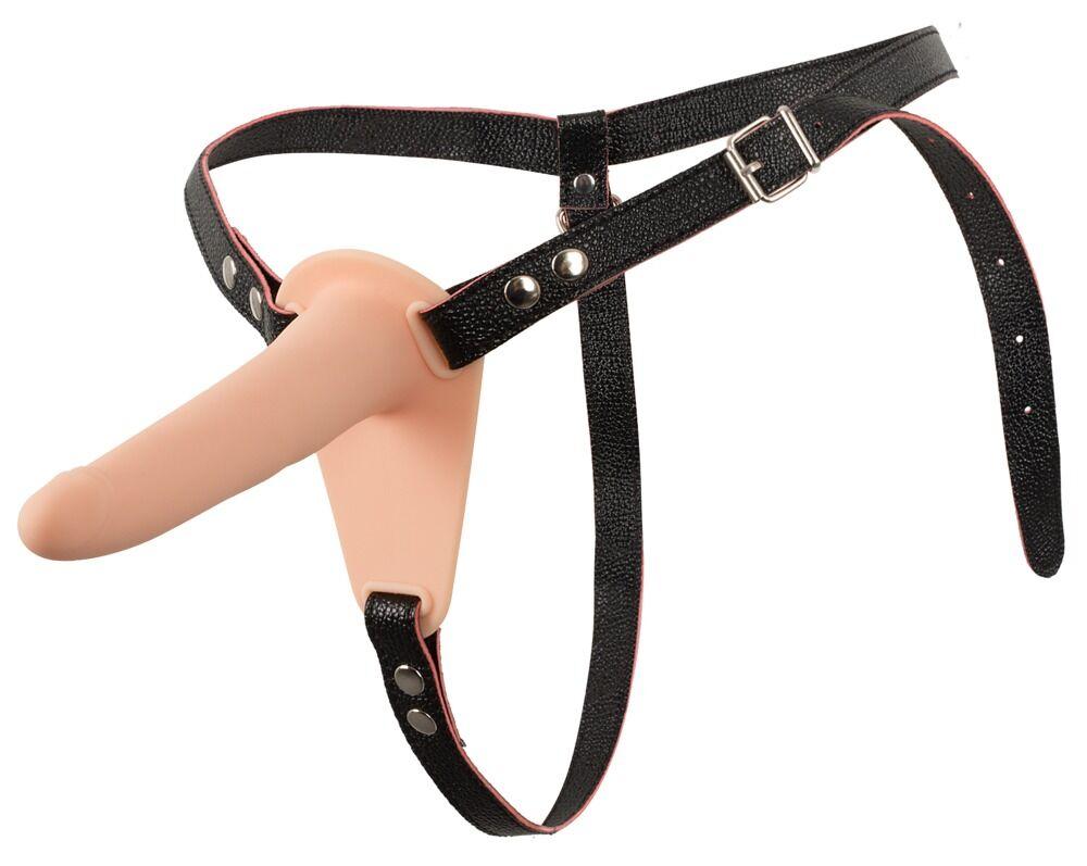 You2Toys Vibrating Strap-On, 15,7 cm, Light skin tone