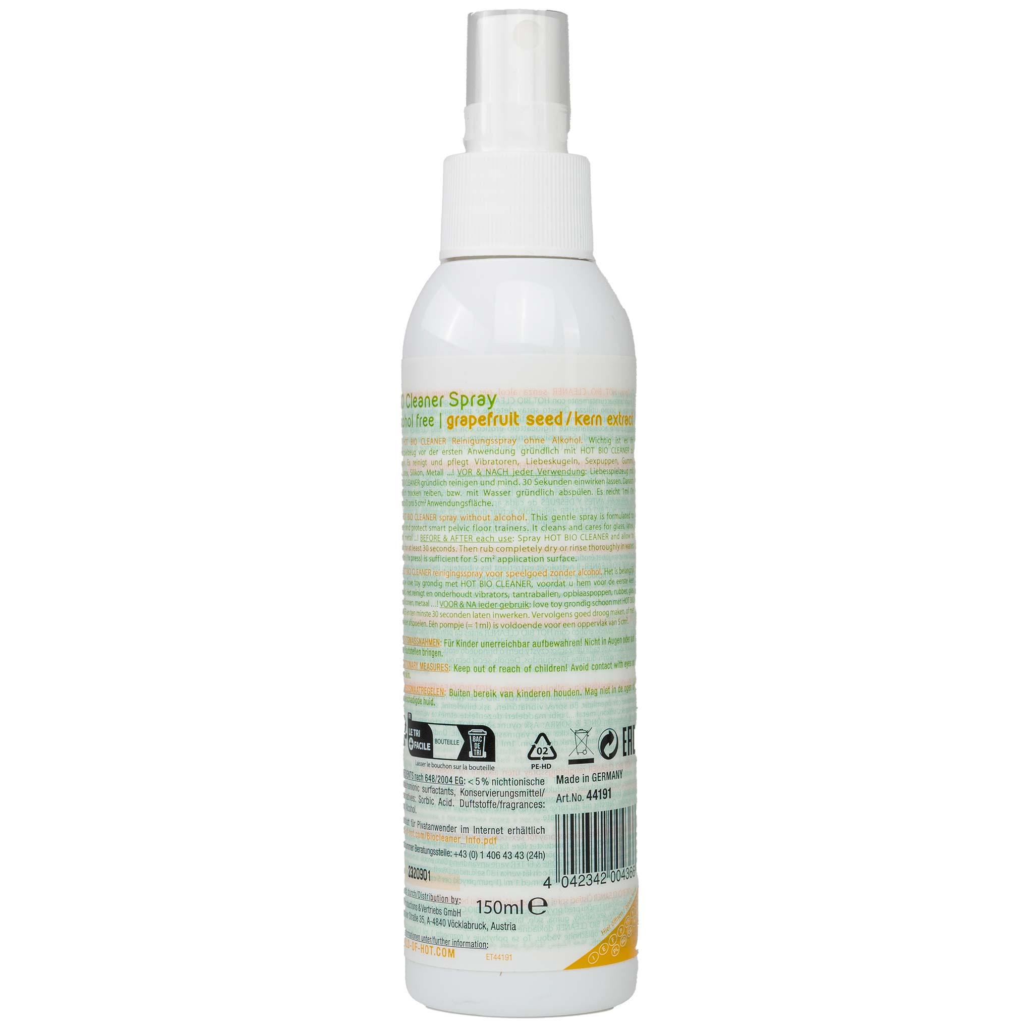 HOT BIO Cleaner Spray grapefruit seed Alcohol-free, 150 ml/5.1 fl.oz