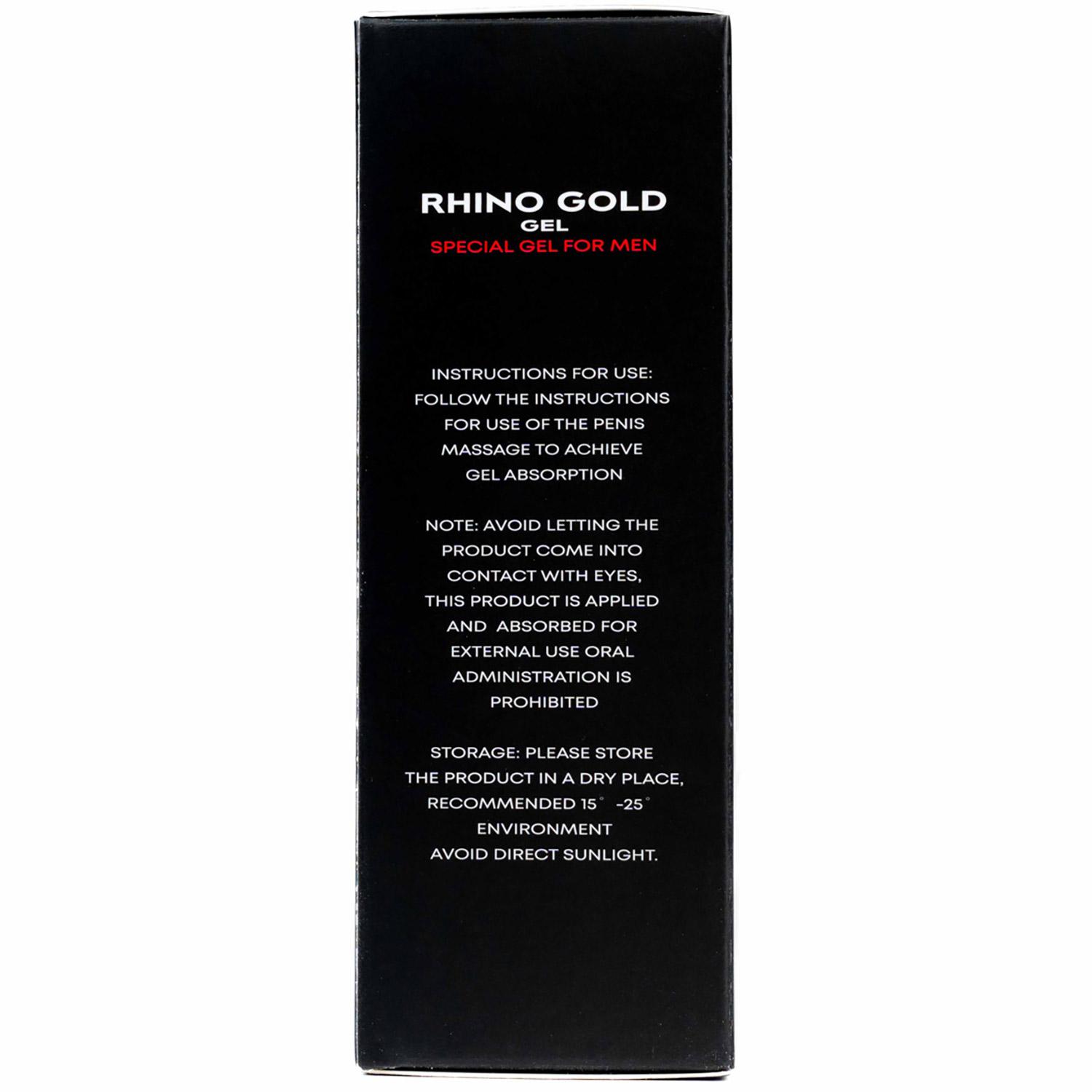 Rhino Gold, Special Gel for Men, 50 ml