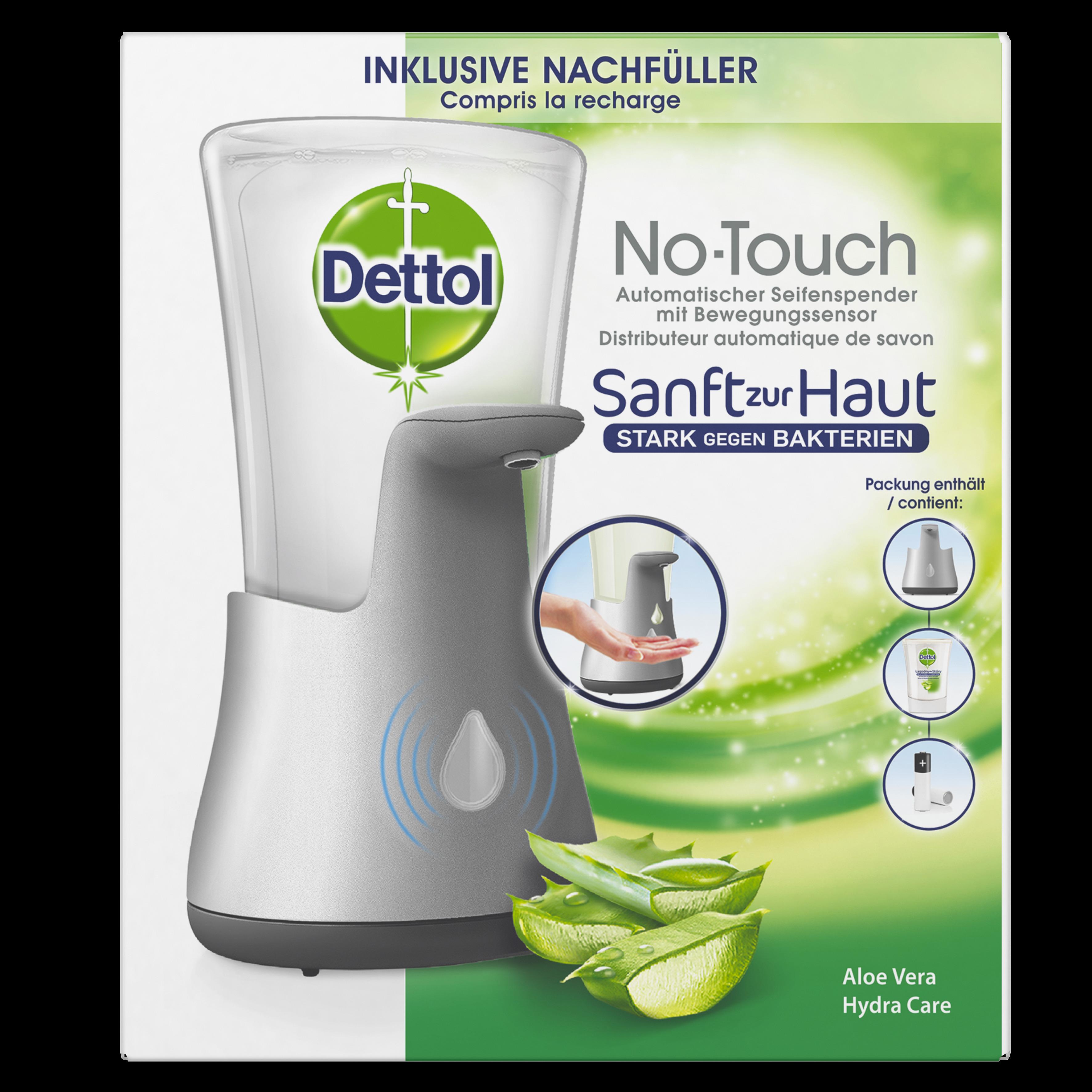  DETTOL No-Touch Starterset (silber) - Aloe Vera