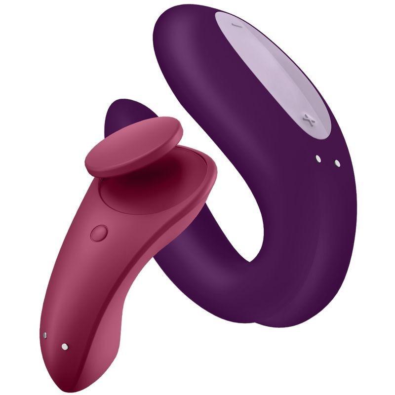 Satisfyer Partner Box 1 (Double Joy & Sexy Secret), Red & Purple