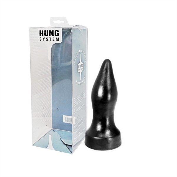 Hung System Butt Plug Patrol, 22,5 cm, Black Hung System Butt Plug Patrol, 22,5 cm, Black