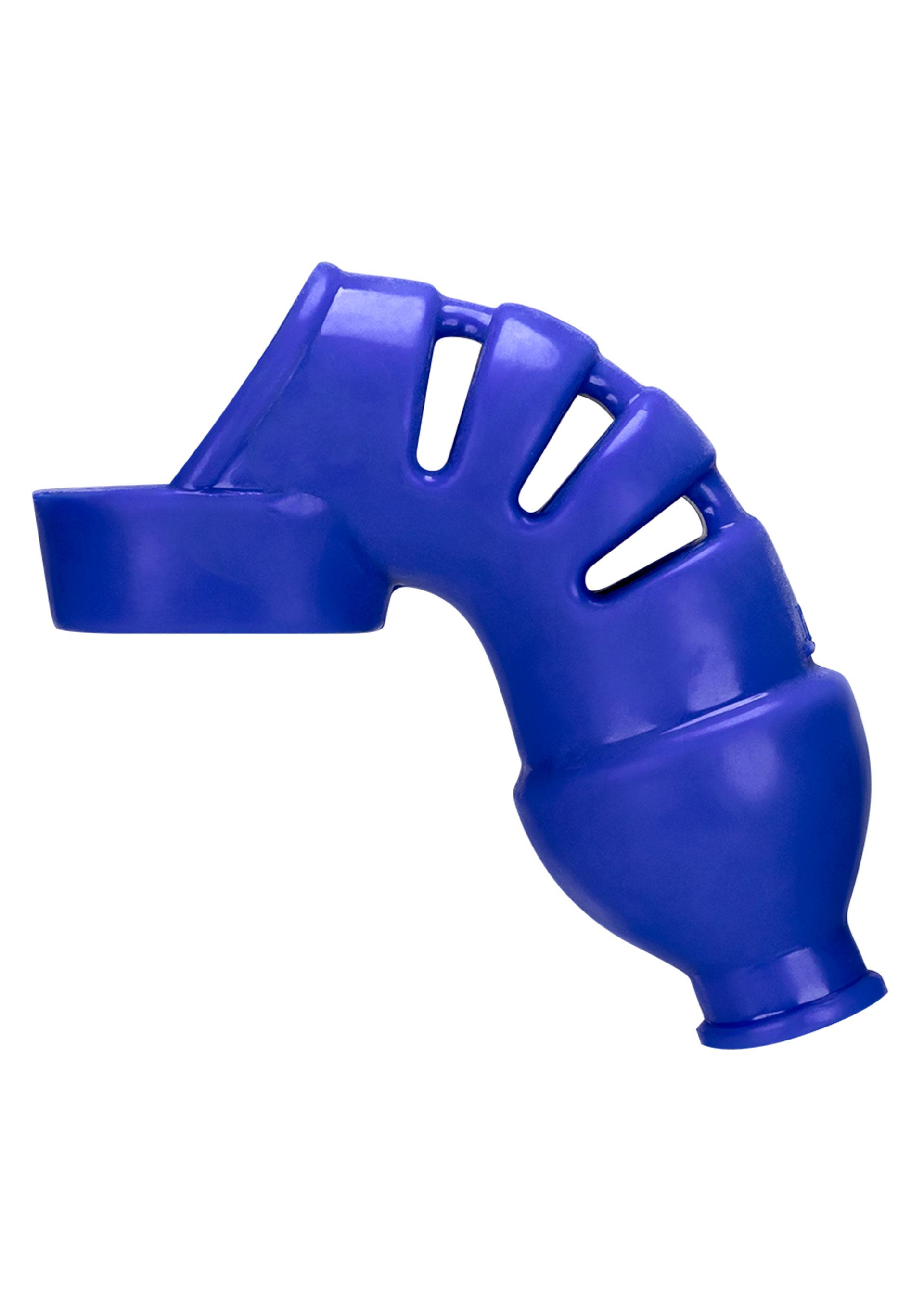 Hünky Junk Lockdown Chastity Cage, Blue