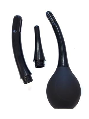 Rude Rider IClean Pro Intimate Douche, 18 cm, Black