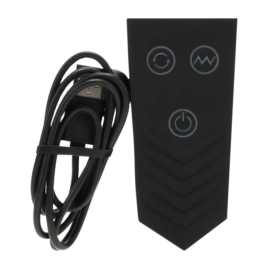 Fort Troff Issued Robo Rimmer X - Vibrating Plug - Black