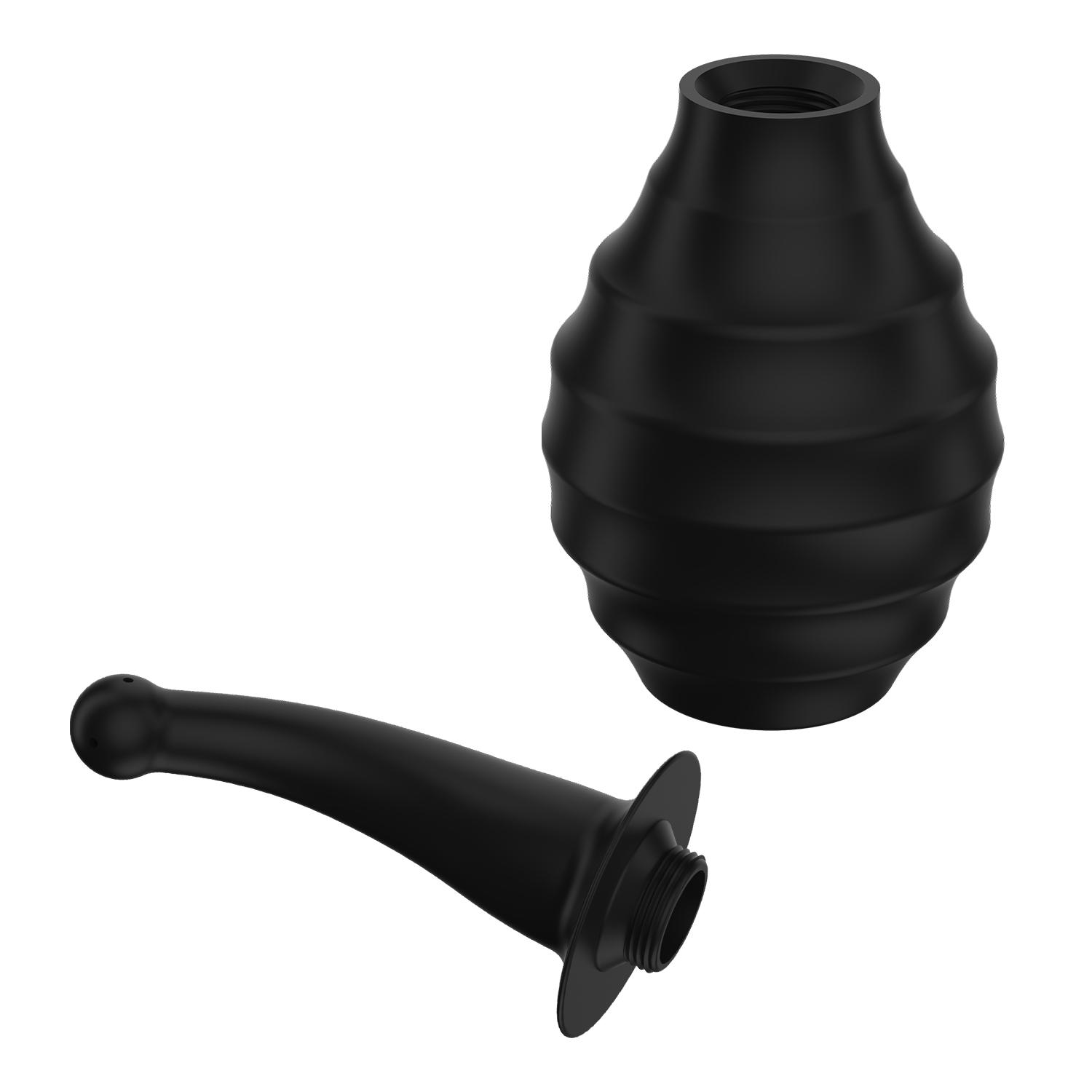 MR PLAY - Anal Douche, Anal Douche Enema Cleaner'the nozzle length: 108mm'capacity: 330ml, Color: blue&White  89-232