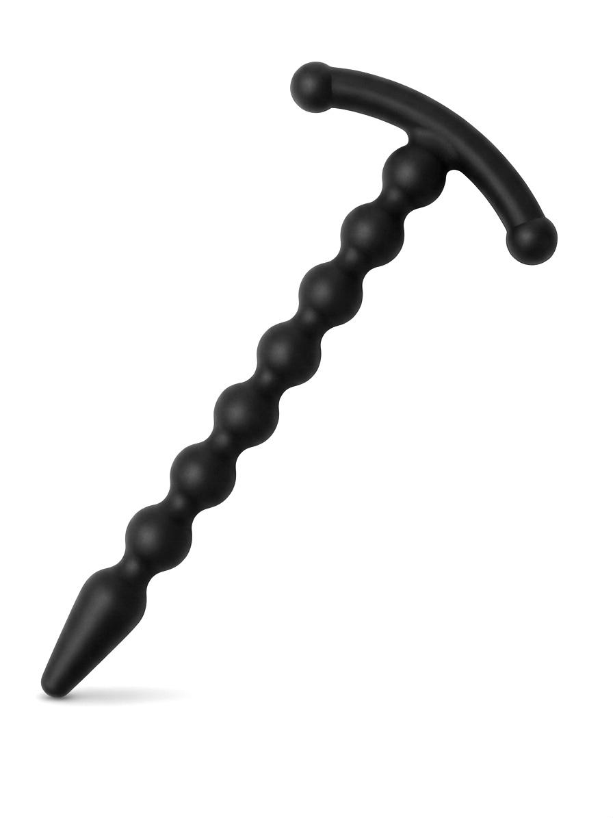 Silicone Beaded Urethral Sounding Penis Plug, 8cm