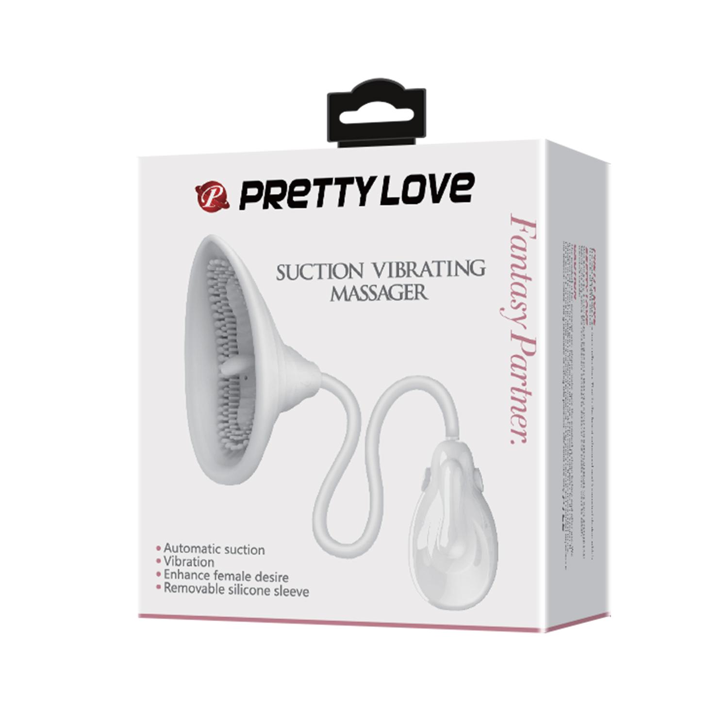PRETTY LOVE - Suction Vibrating Massager, enhance sexual desire, automatic sucking, removeable silicone sleeve, vibration, 3 AA batteries operated H:49mm L:104mm PRETTY LOVE - Suction Vibrating Massager, enhance sexual desire, automatic sucking, removeable silicone sleeve, vibration, 3 AA batteries operated H:49mm L:104mm