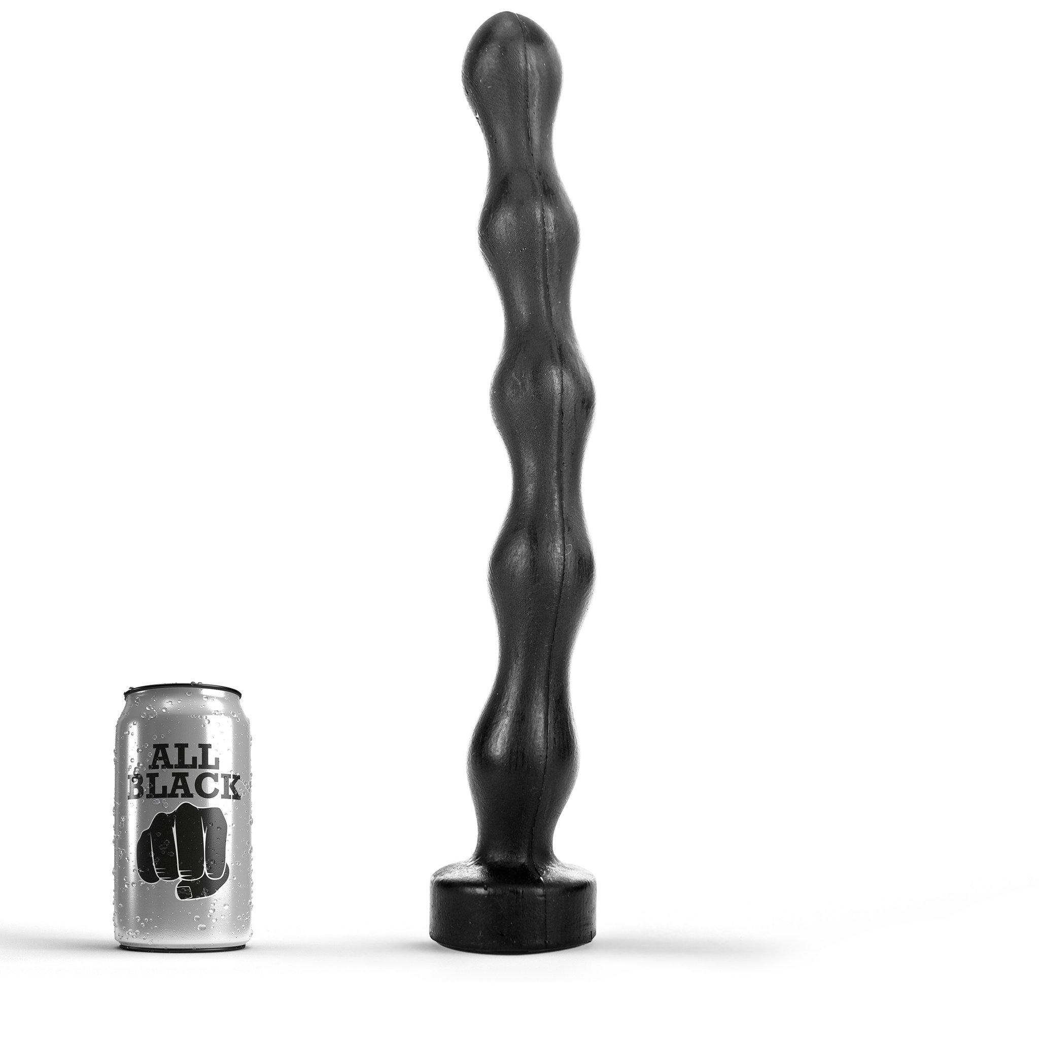 All Black Butt Plug Big Hoser, 42 cm
