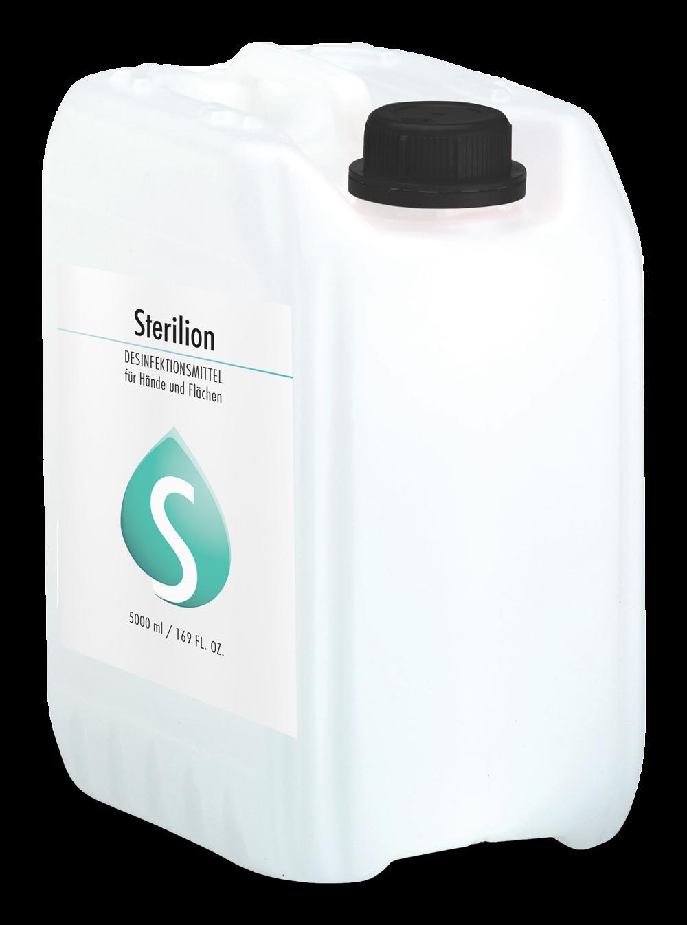 DESINFEKTIONSMITTEL Sterilion für Hände (auch für Flächen geeignet), 5000 ml