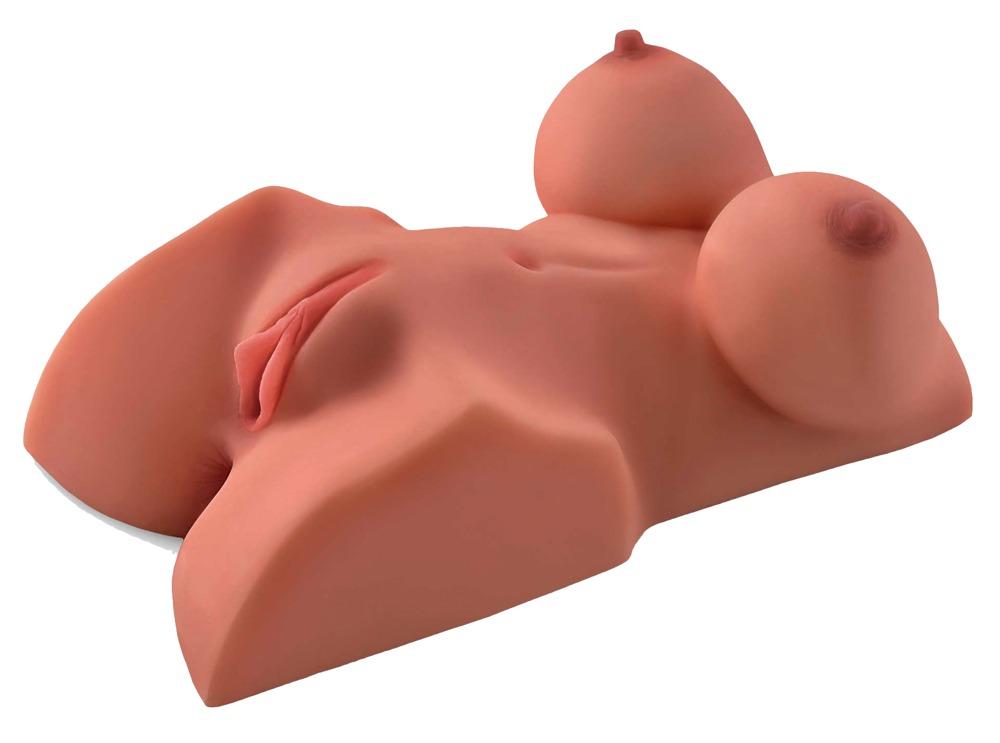 PDX Plus+ Perfect DDs Masturbator, 31 cm, Caramel