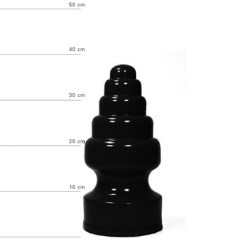 All Black Butt Plug XMas, 29 cm