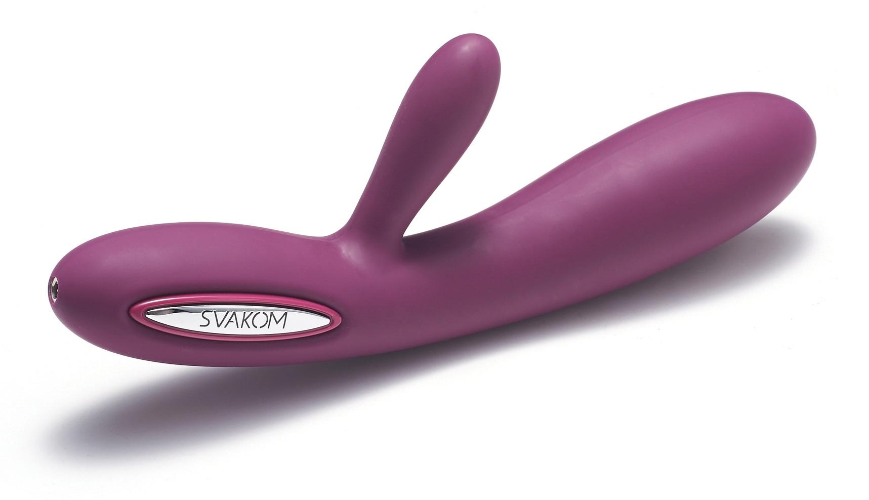 Svakom Lucas Vibrator, Purple, 20 cm