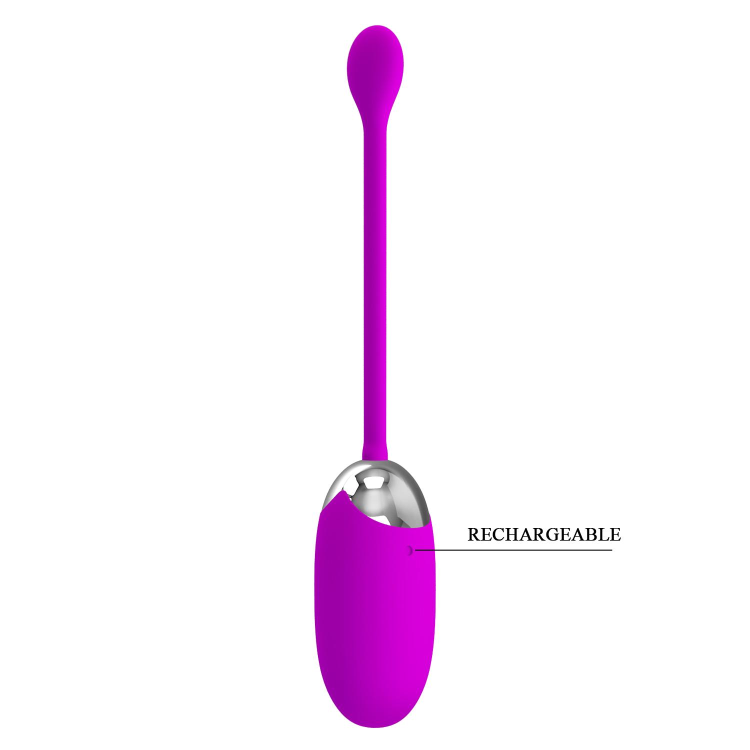 PRETTY LOVE - Brook, 12-functions of vibration, Silicone, USB rechargeable L:75mm  W:33mm  H:33mm