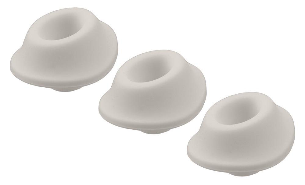Womanizer Replacement Heads Small, Pack of 3, Grey Womanizer Replacement Heads Small, Pack of 3, Grey