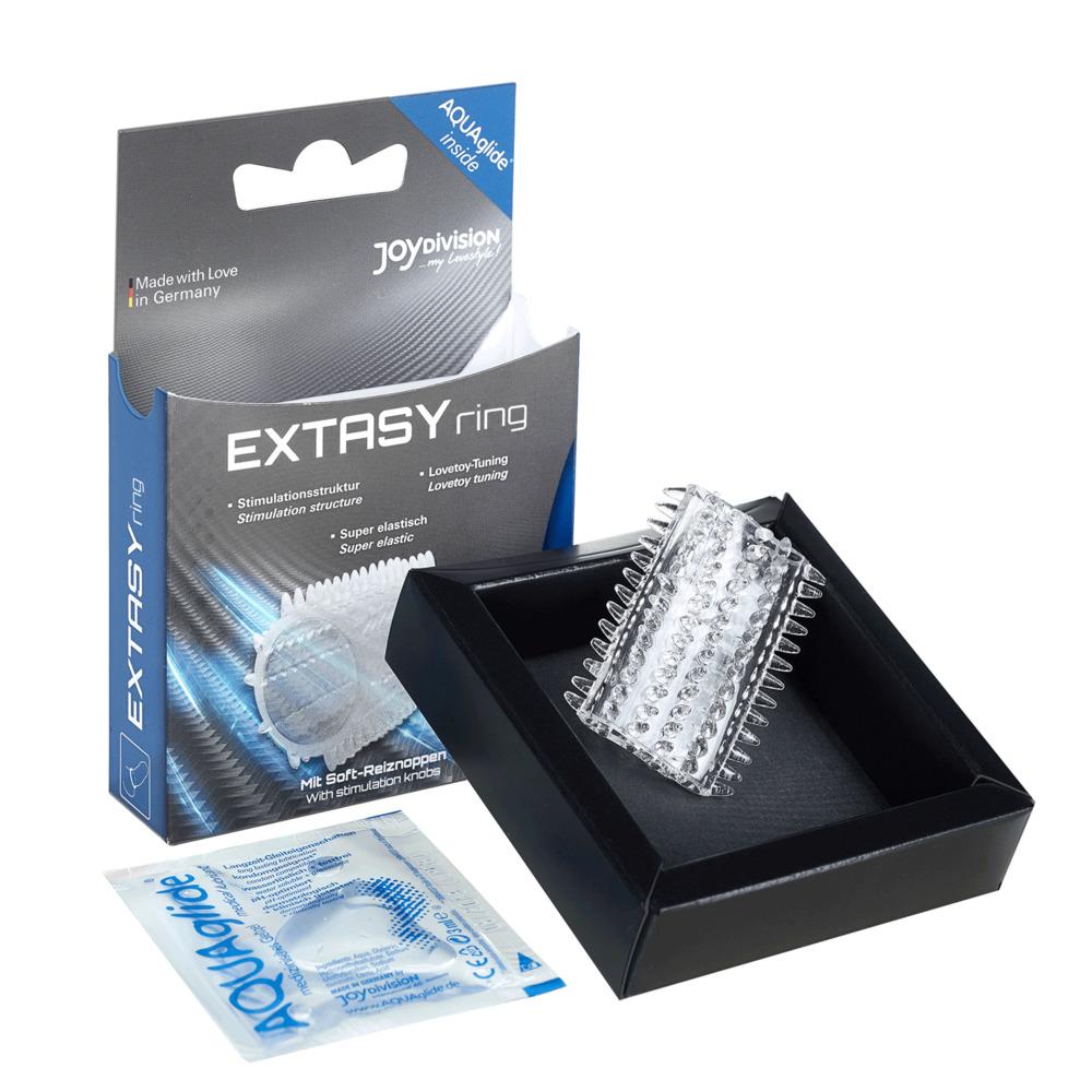 EXTASYring Cock Sleeve, Clear, OS