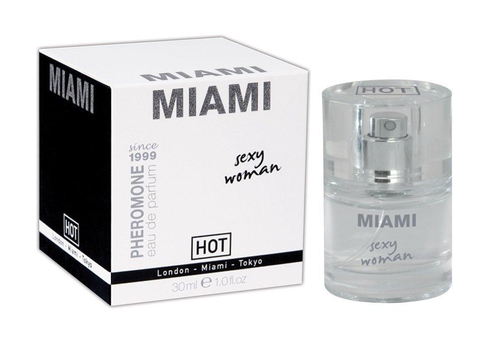 HOT PHEROMONE MIAMI, Eau de Parfum for Sexy Woman, 30 ml (1,0 fl.oz.)