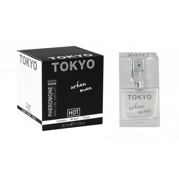 HOT Pheromone Eau de Parfum, Tokyo, for Urban Man, 30 ml (1 oz)