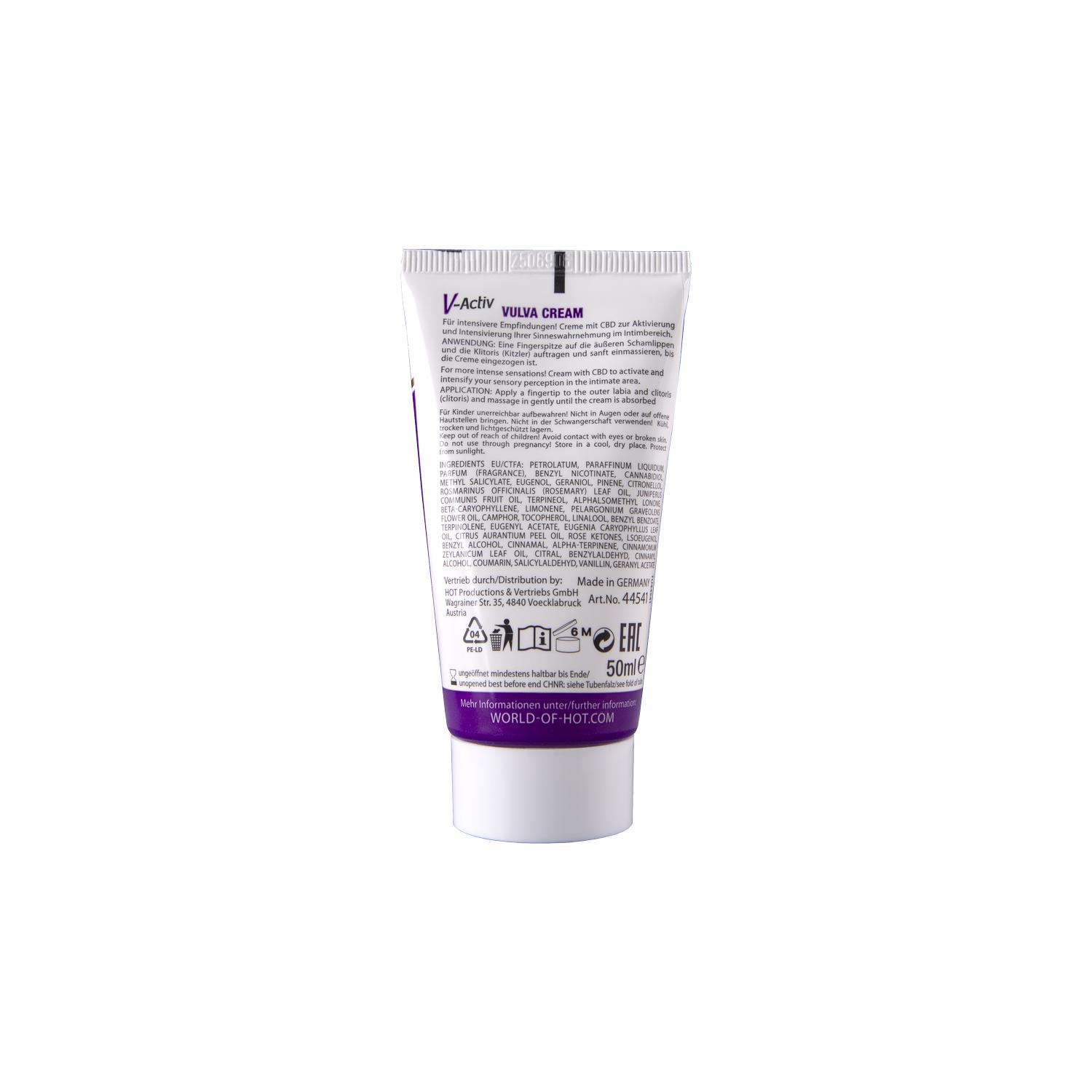 V-Activ Vulva Cream for Woman, 50ml