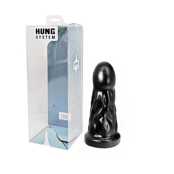 Hung System Dildo Castard, 21,5 cm, Black